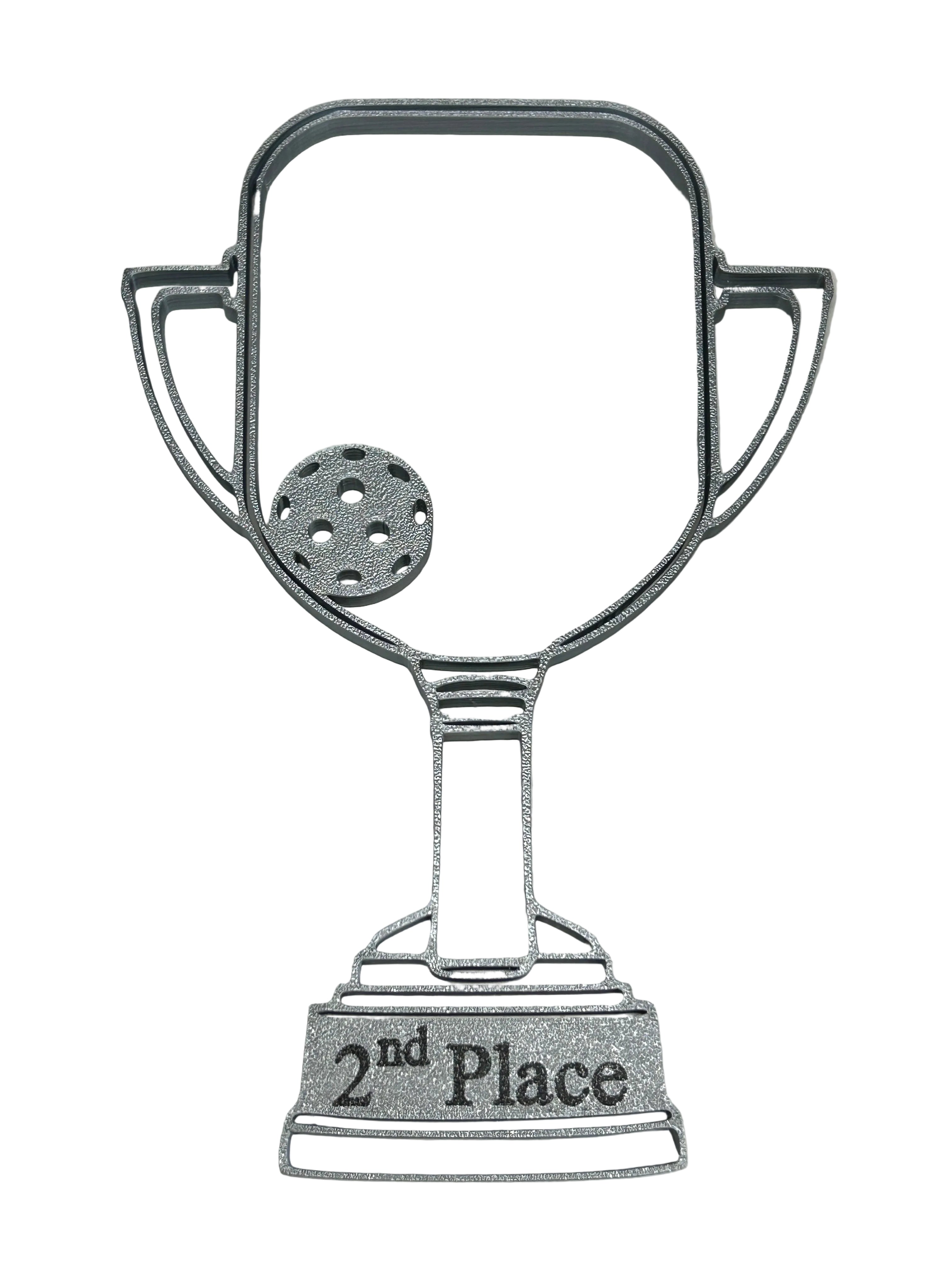 Pickleball Award - 8-3/4" Pickleball Trophy - Customized