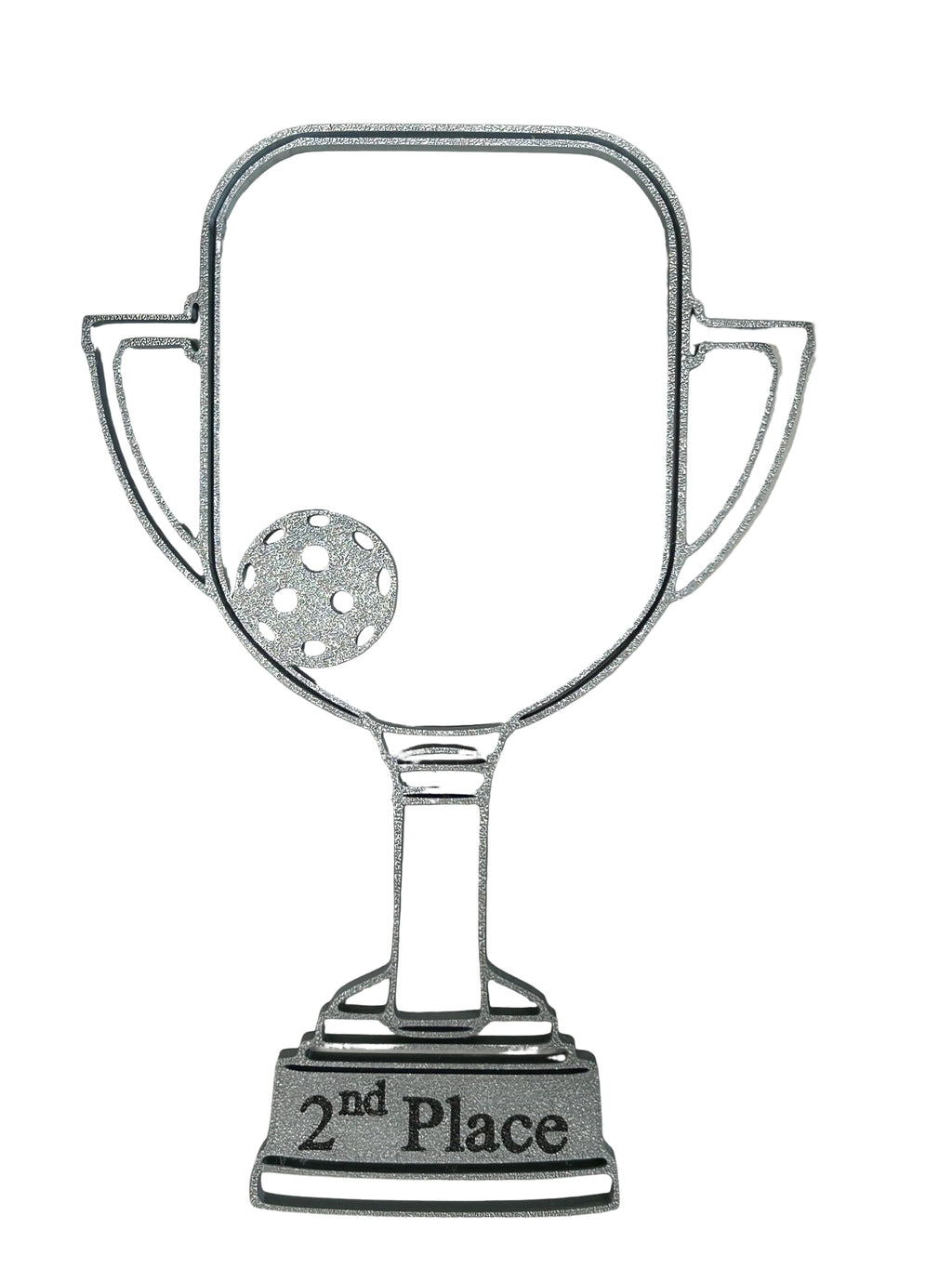 Pickleball Award - 8-3/4" Pickleball Trophy - Customized