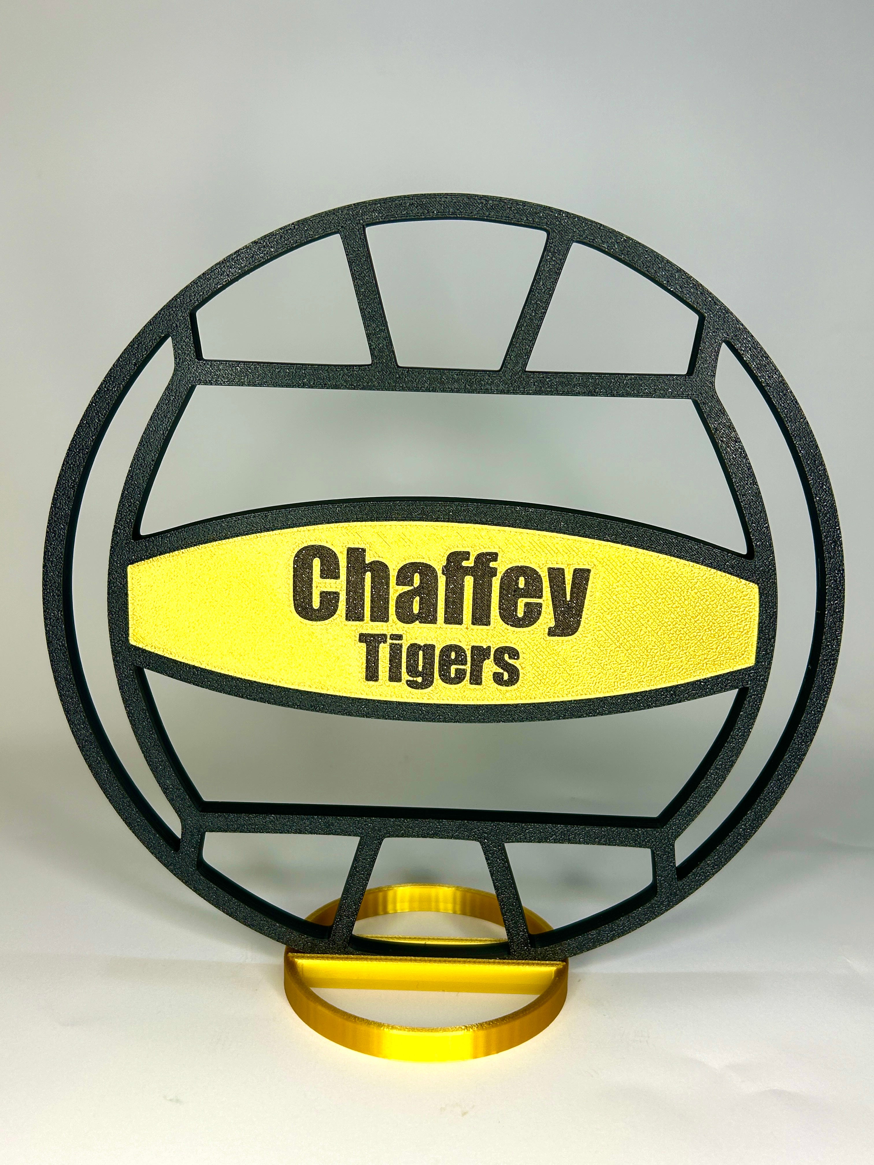 Water Polo Banquet Table Centerpiece - 8" Ball with Personalization