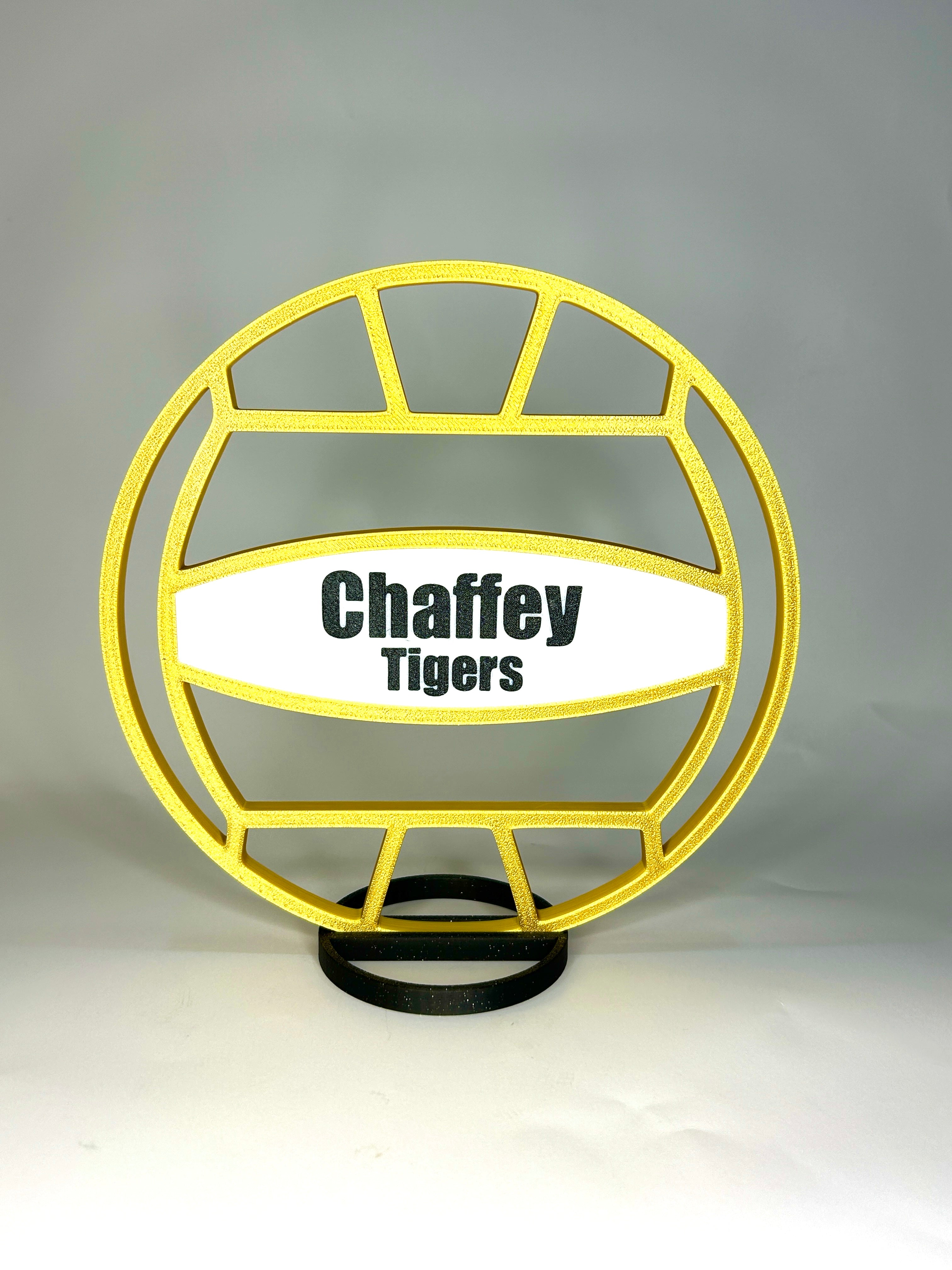Water Polo Banquet Table Centerpiece - 8" Ball with Personalization