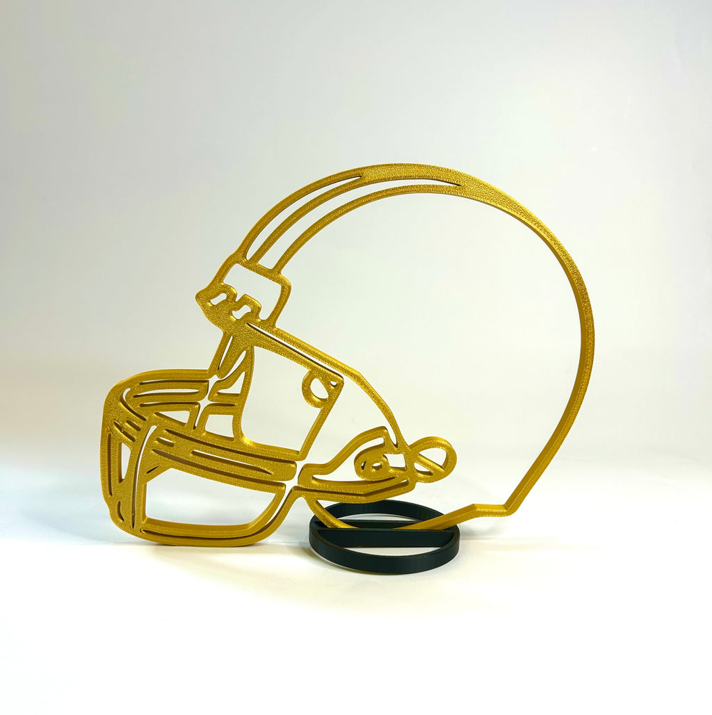 Football Helmet Graduation Centerpiece - Football Team Banquet Display