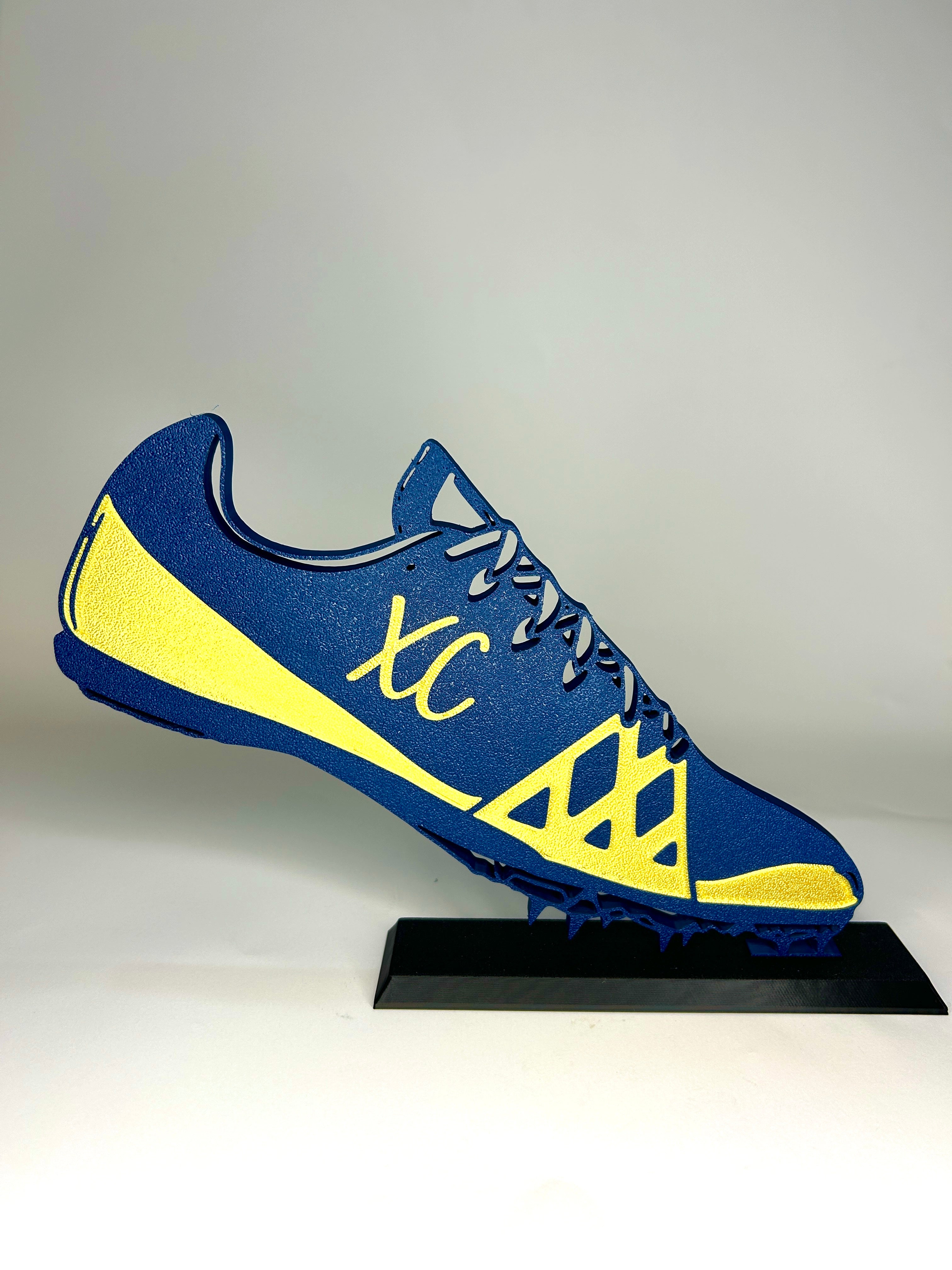 Cross Country Shoe Centerpiece