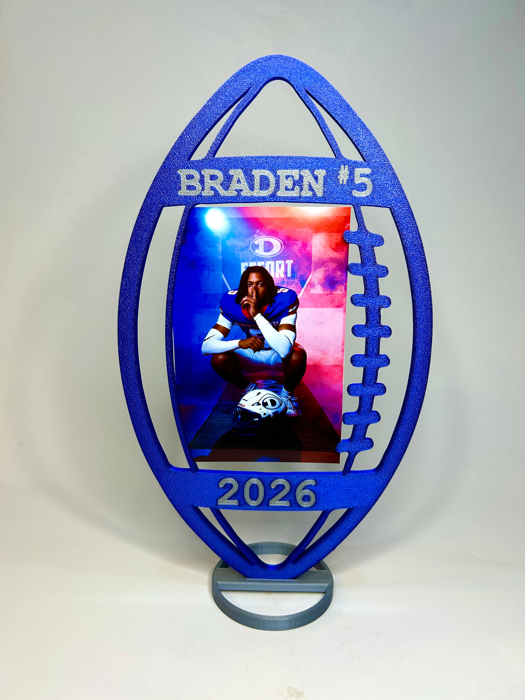Football Graduation Centerpiece - 12" Football