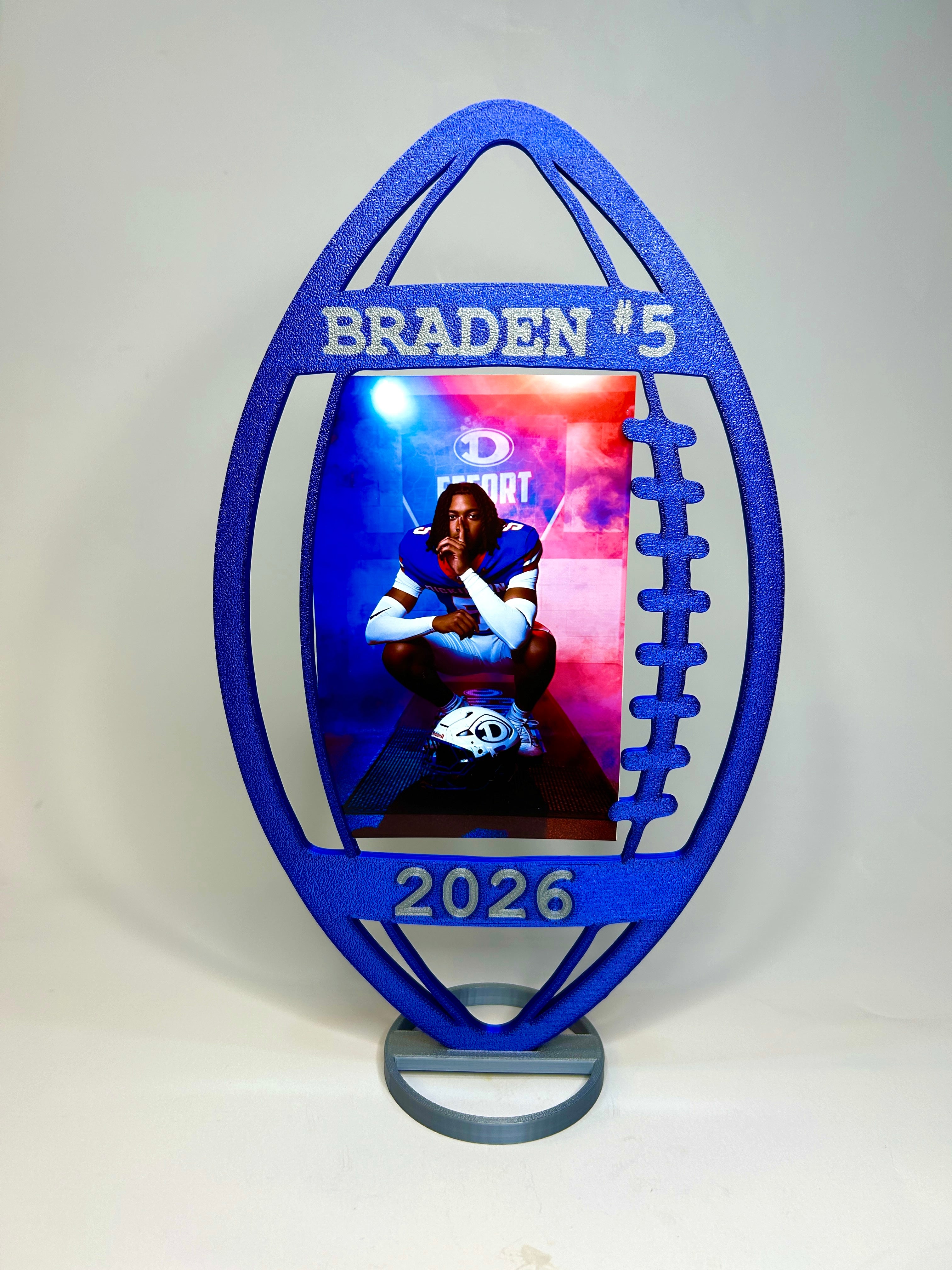 Football Graduation Centerpiece - 12" Football