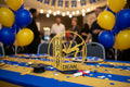 Boy High Jump Centerpiece: Track Banquet Graduation Decor