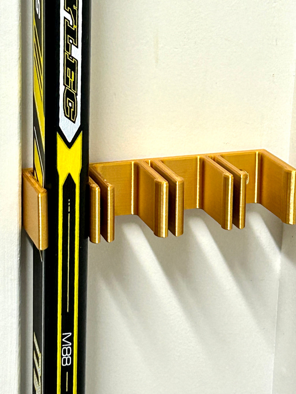 Hockey Stick Wall Holder (2 sticks, 4 sticks) for Adult Stick