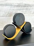 Hockey Puck Stand, 3 Puck Display Holder