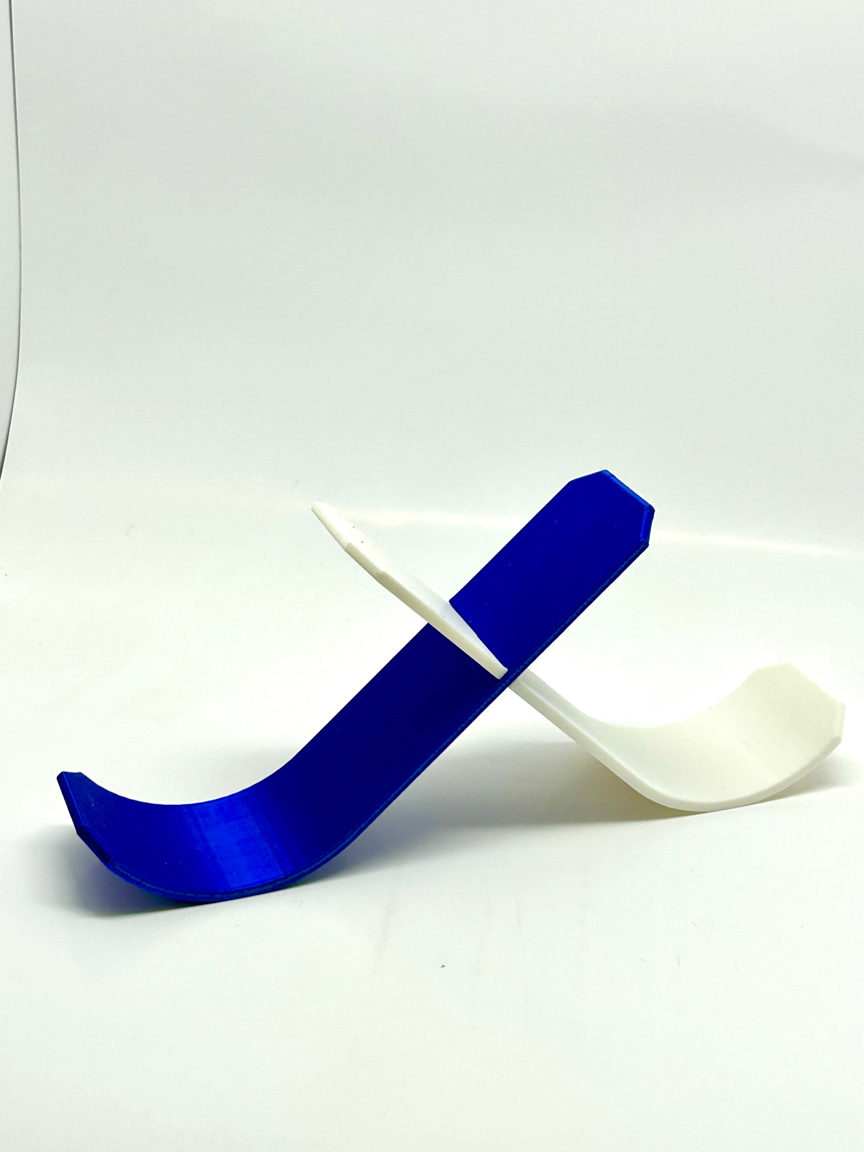 Hockey Puck Stand, 3 Puck Display Holder