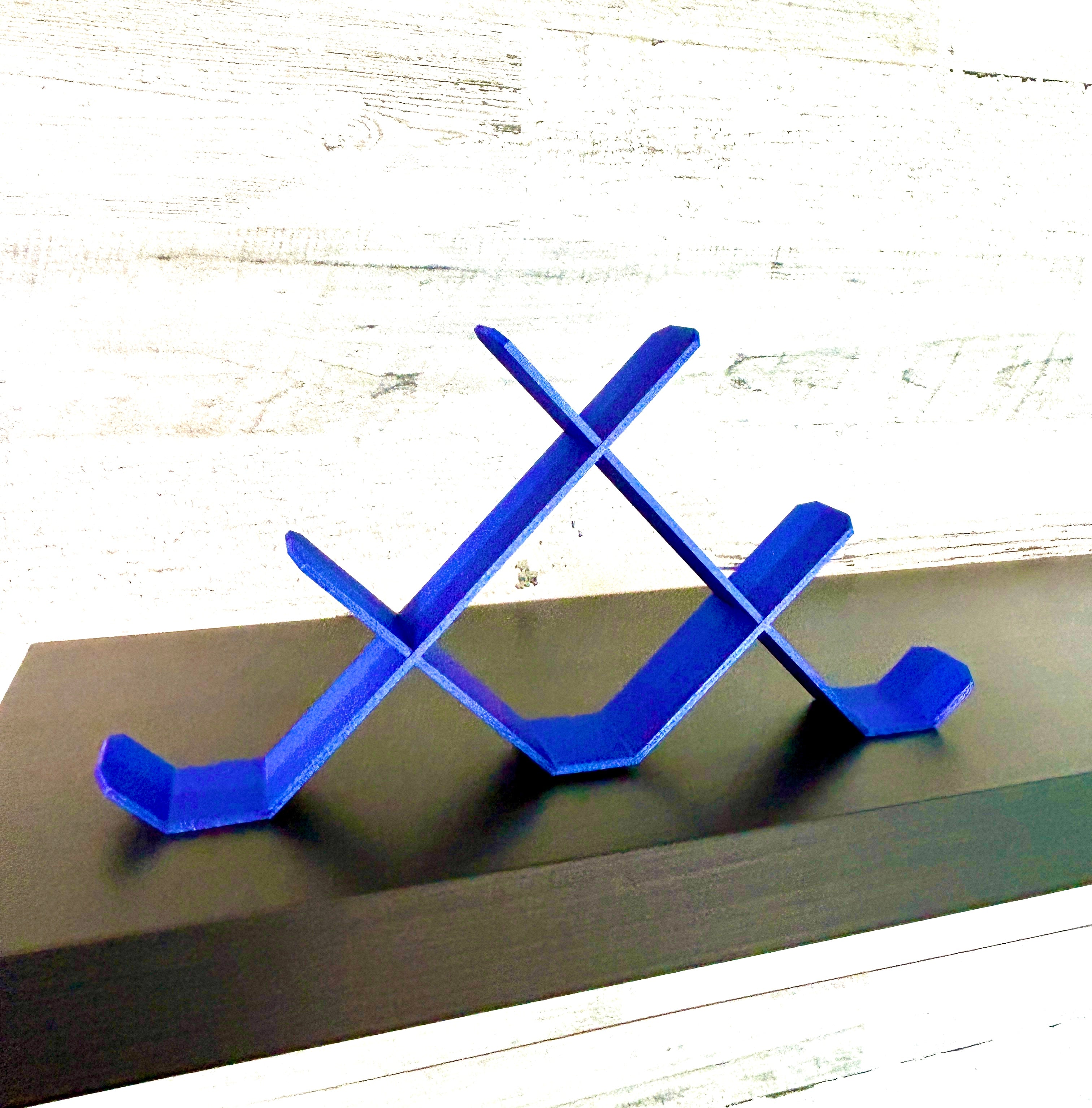 Hockey Puck Stand, 6 Puck Display Holder