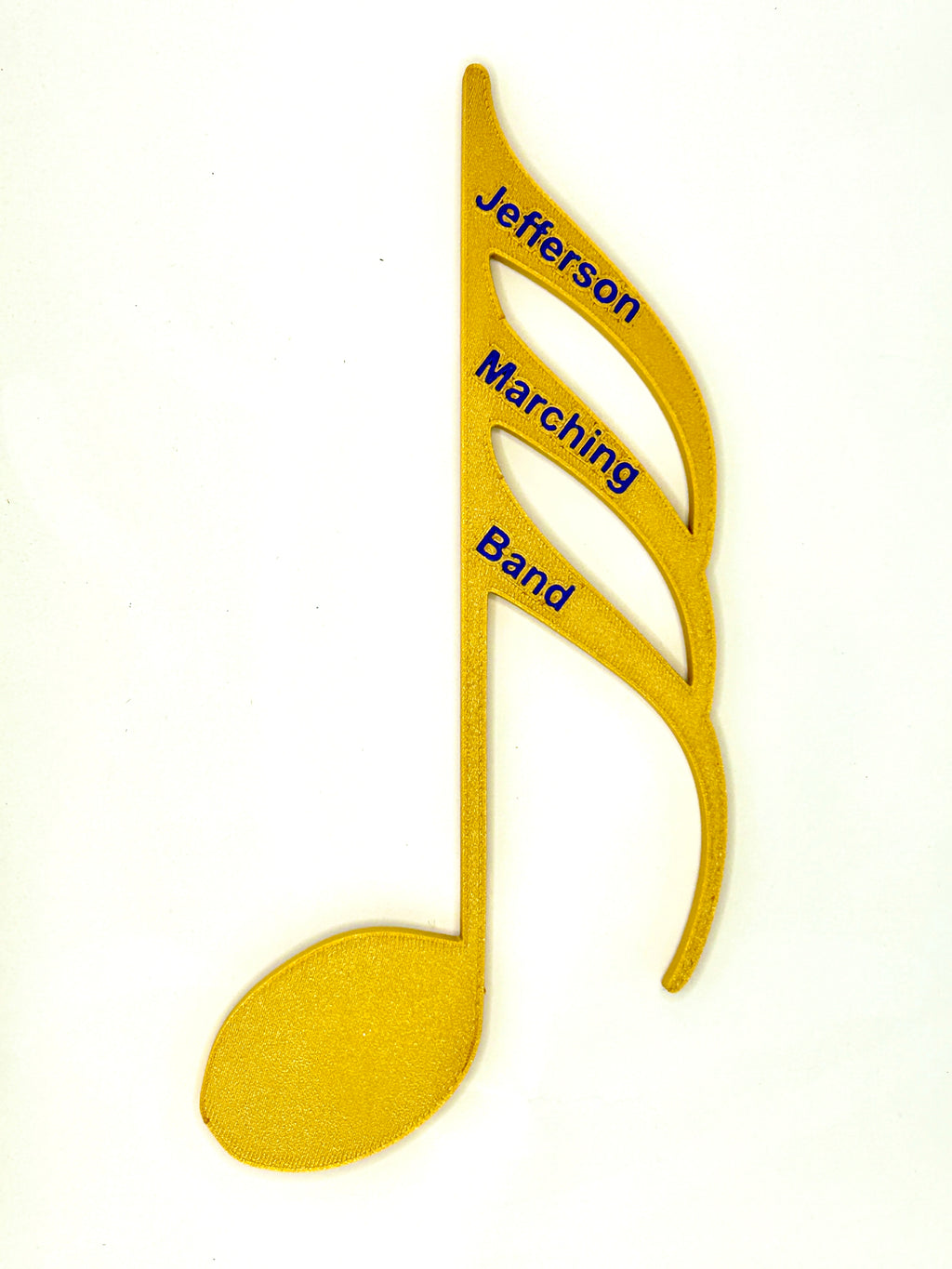 3D Printed Musical Note Centerpiece: Personalized Band Banquet Decor