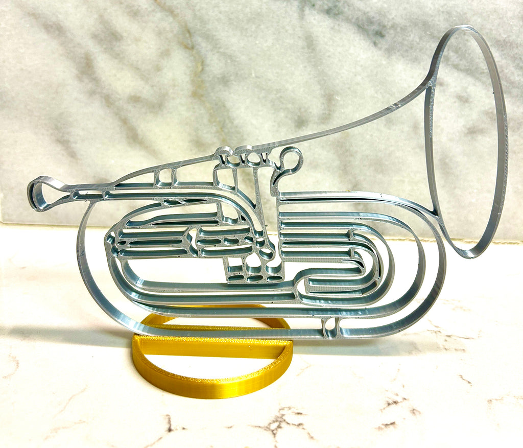 Marching Band Instrument - Band Banquet Table Centerpiece - Grad Gift