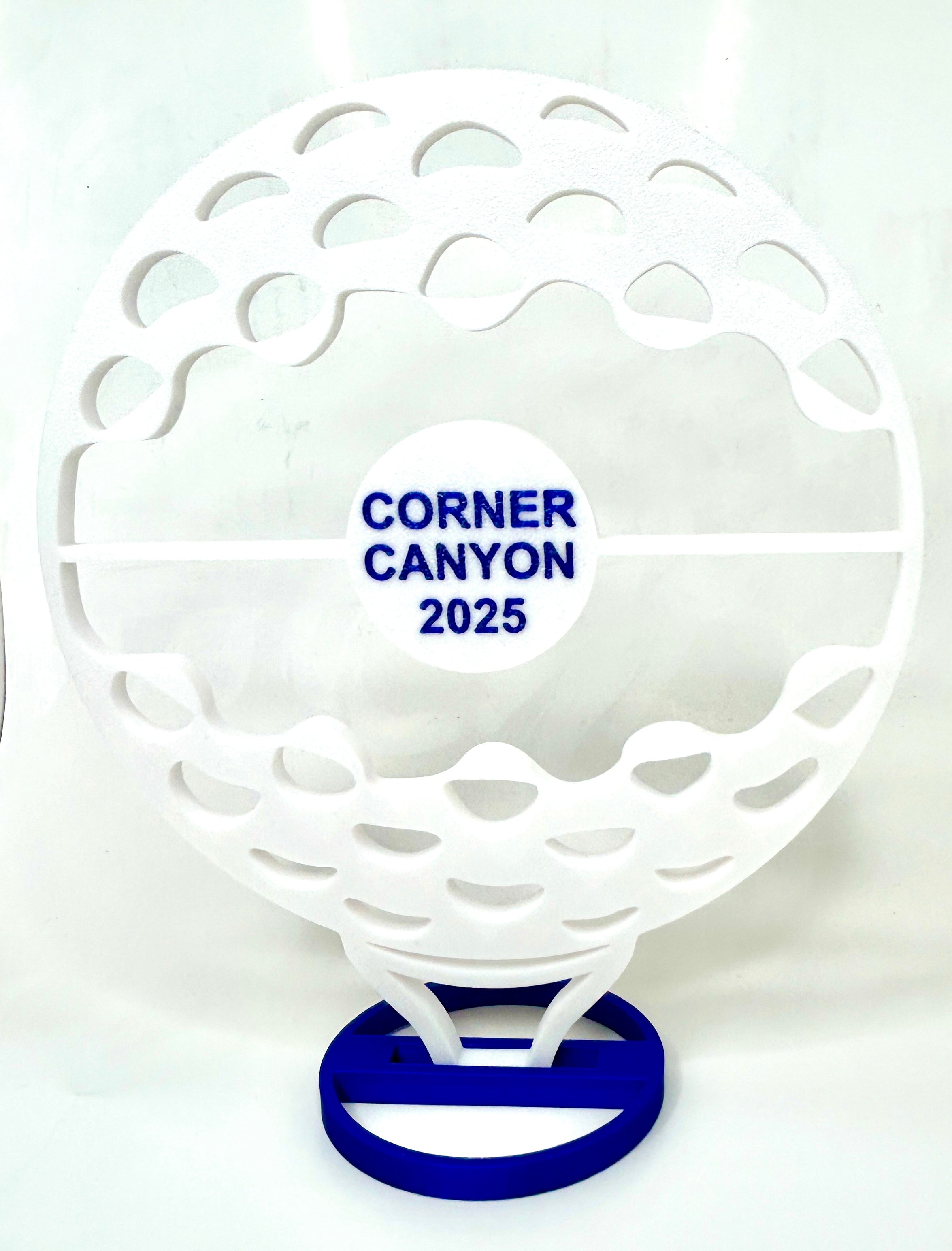 Personalized Golf Banquet Table Centerpiece, Golf Award, Golf Trophy