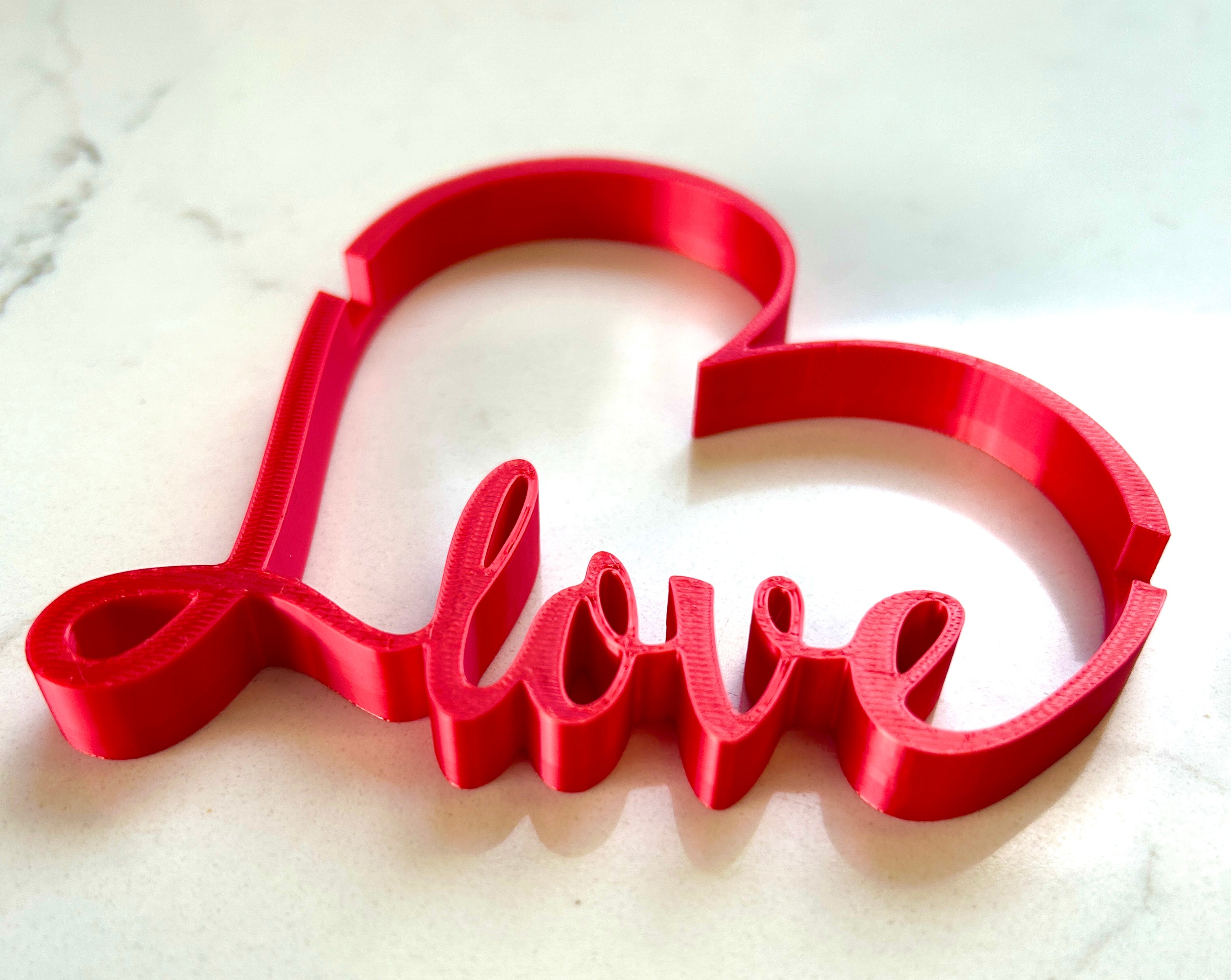 Golden Wedding Rings Centerpiece: LOVE Heart Base, Bridal Shower Decor