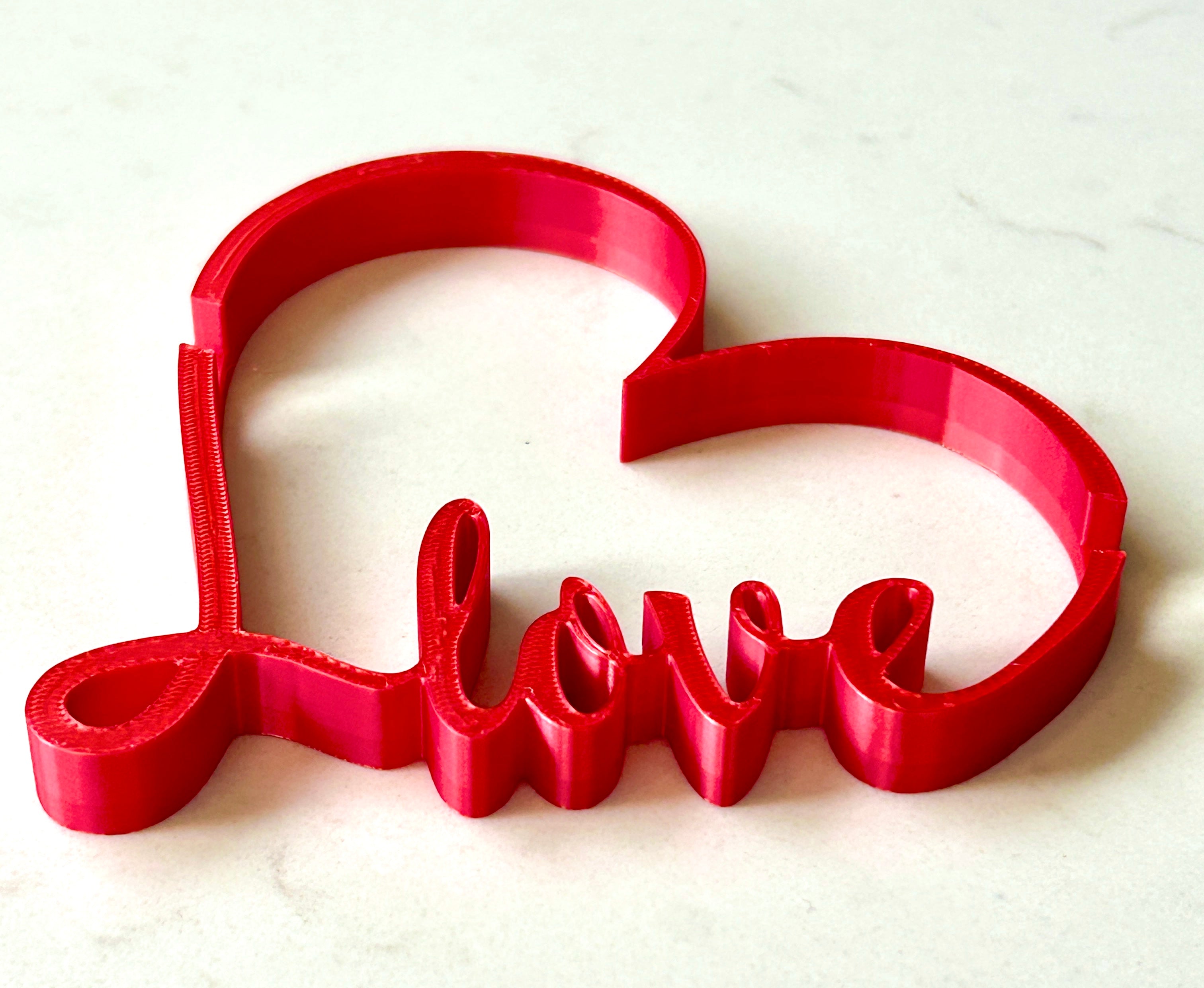 Golden Wedding Rings Centerpiece: LOVE Heart Base, Bridal Shower Decor