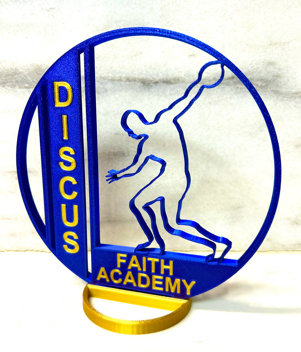 Male Shot Put - Track & Field - Banquet Table Centerpiece