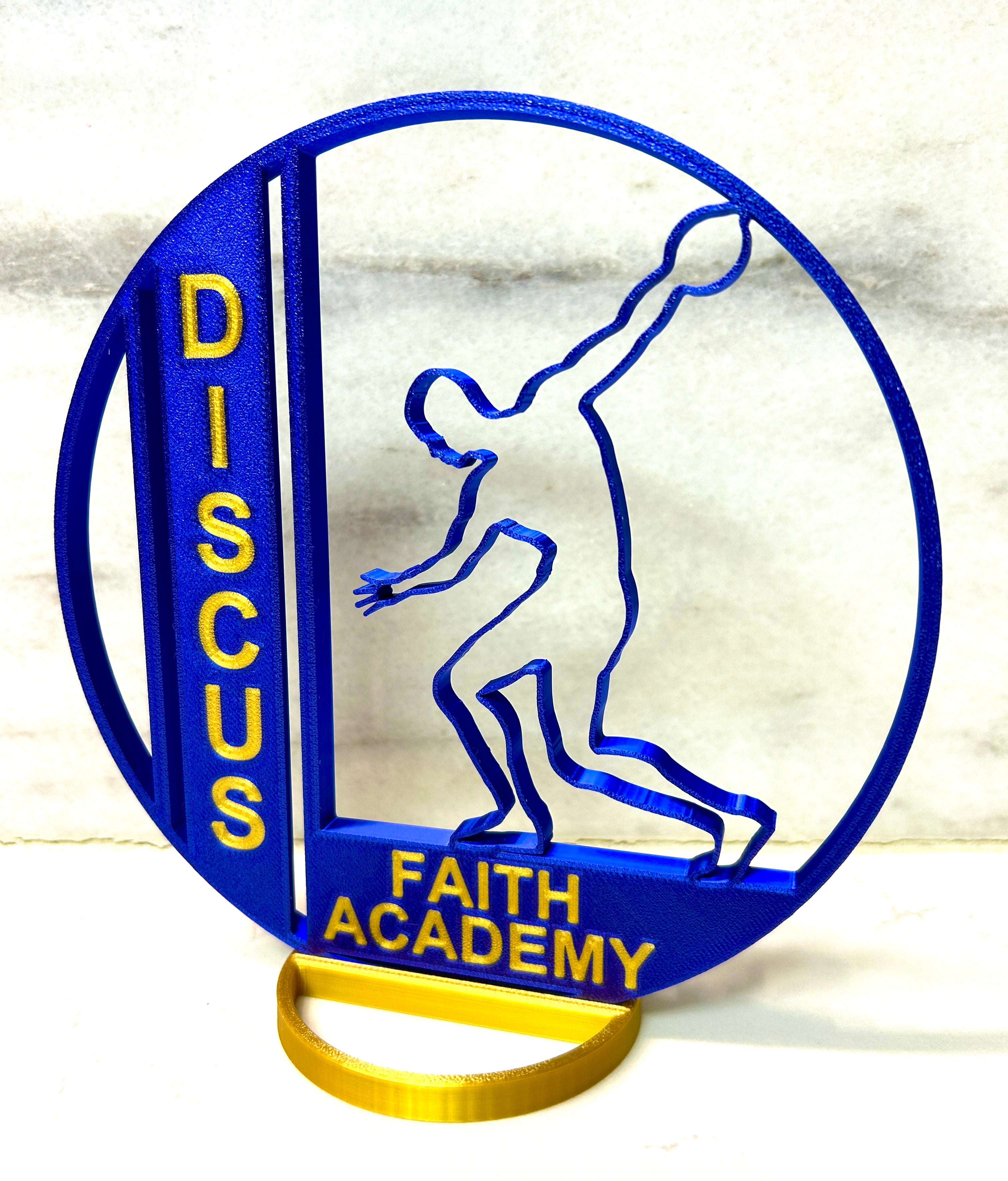 Male Shot Put - Track & Field - Banquet Table Centerpiece