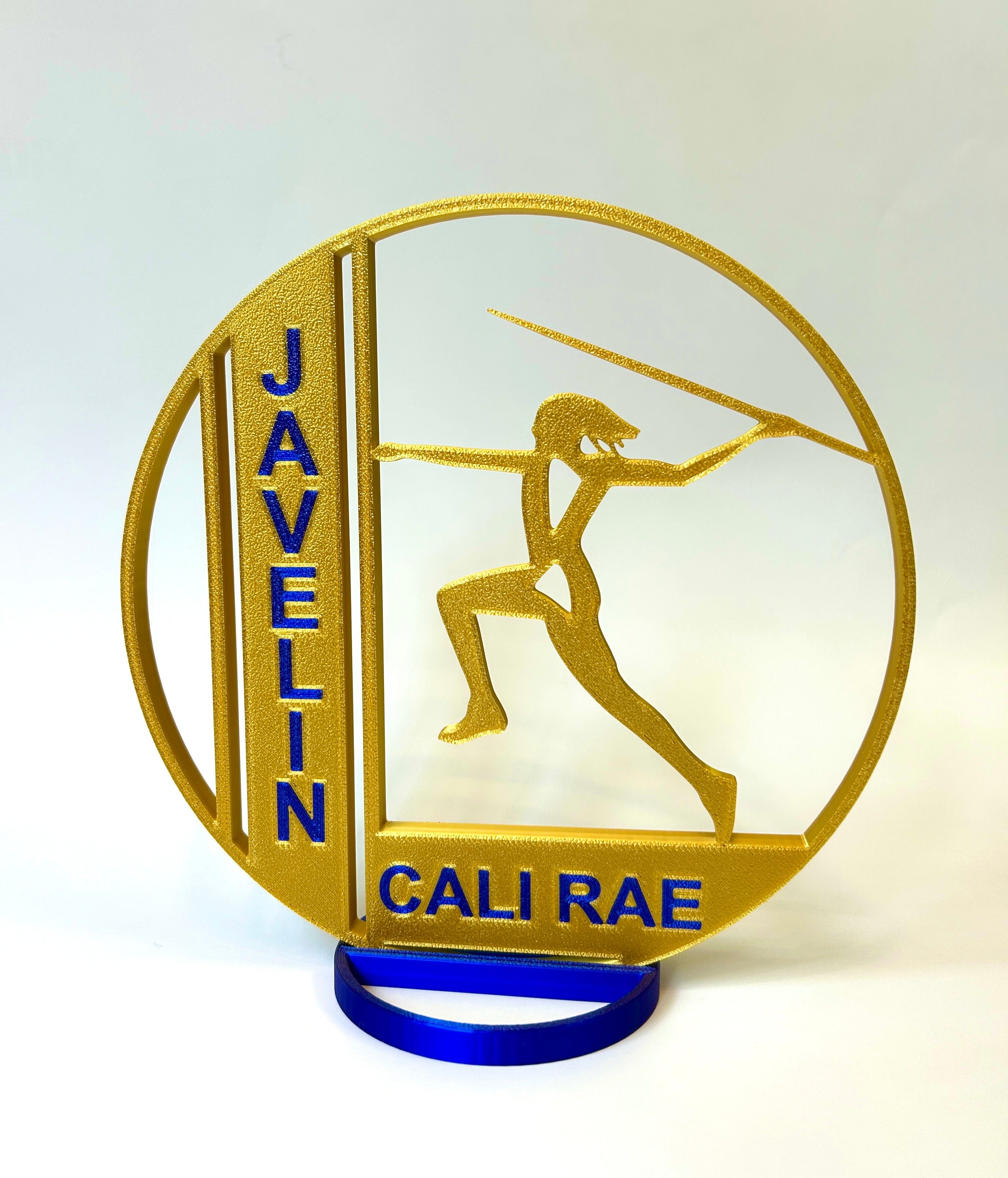 Girl's Javelin - Track & Field - Banquet Table Centerpiece