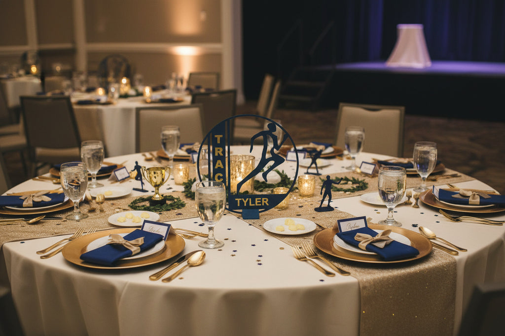 Boy Runner centerpiece