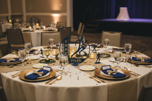 Boy Runner centerpiece