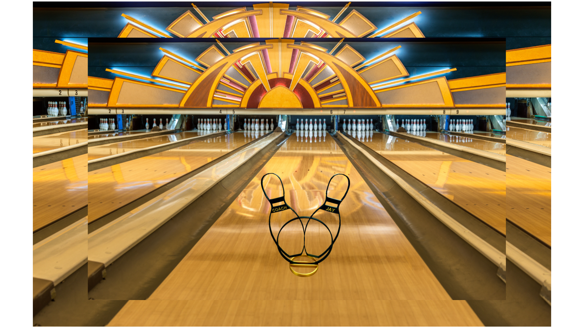 Personalized Bowling Trophy Centerpiece: Custom Team/Coach Gift