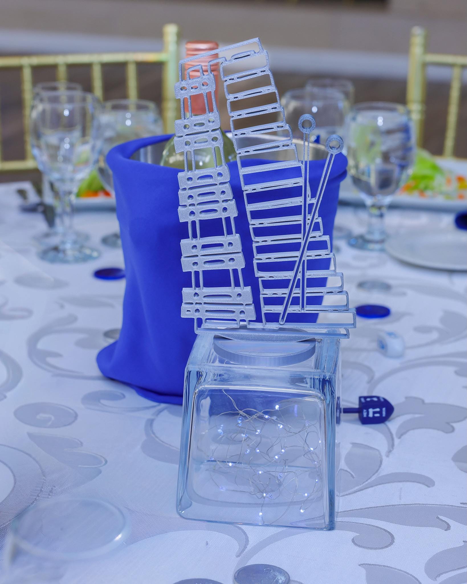 Marching Band Instrument - Band Banquet Table Centerpiece - Grad Gift