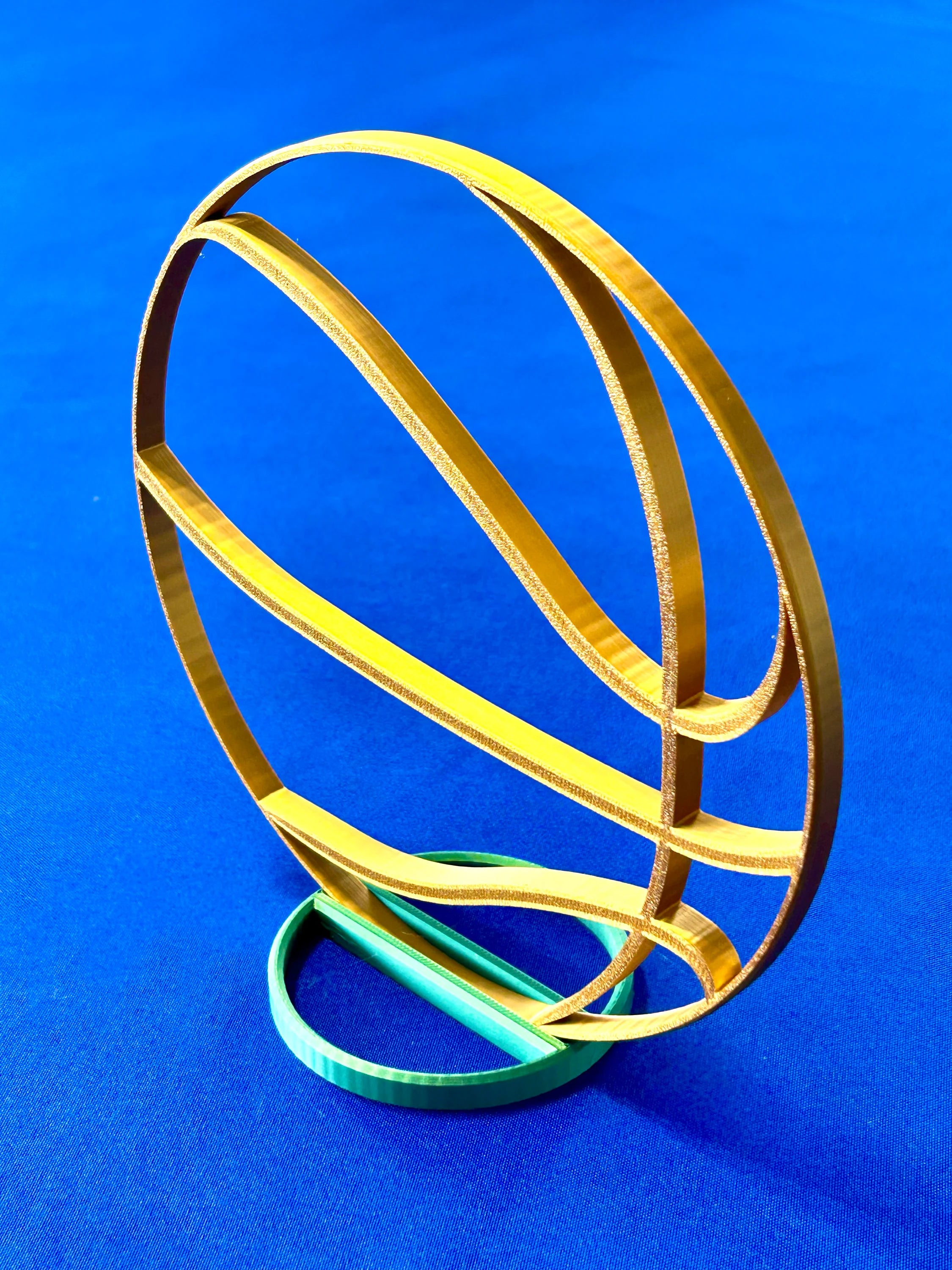 Gold Basketball used for Party Table centerpiece 