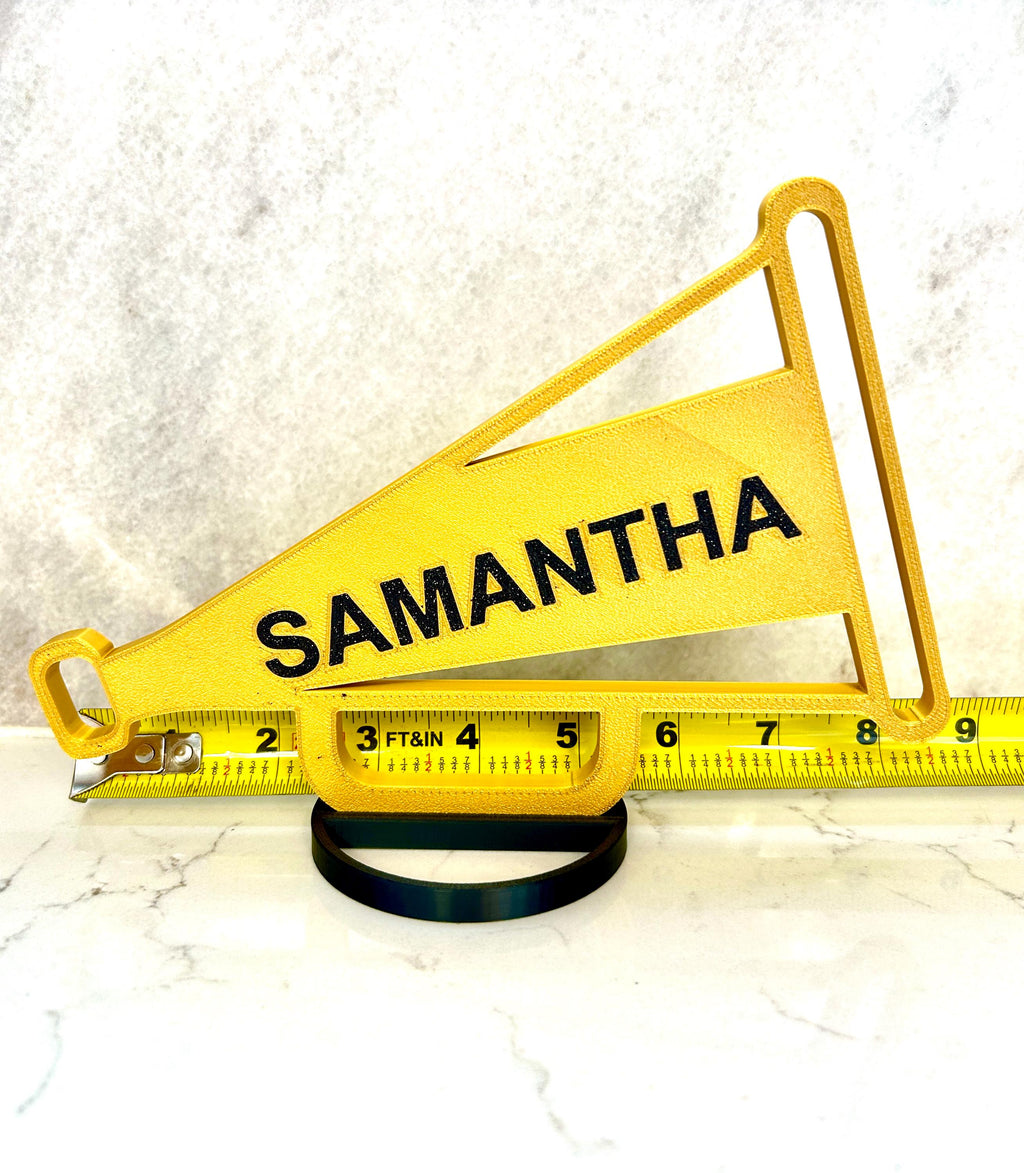 Cheerleader Megaphone Banquet Centerpiece Personalized