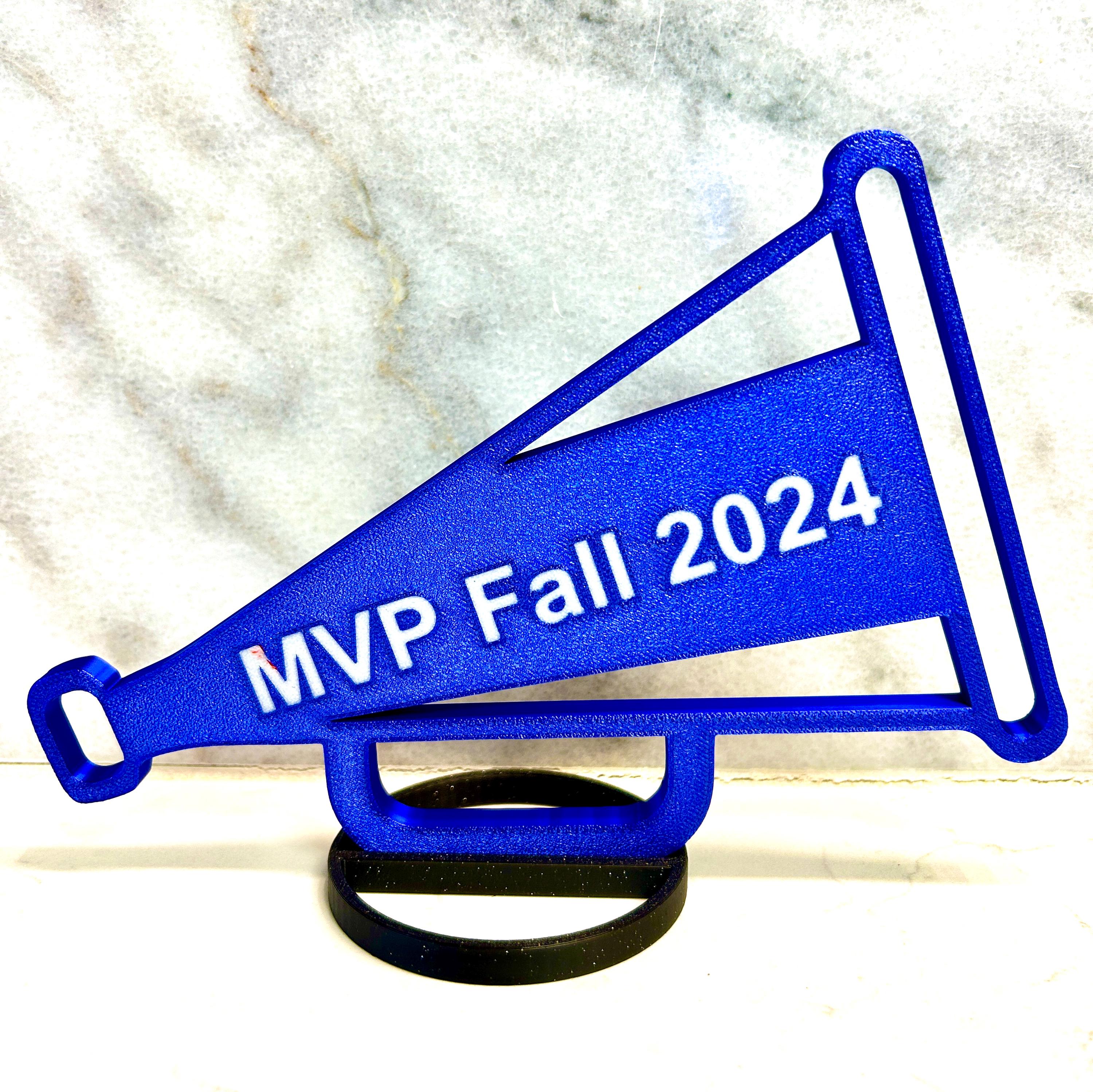Cheerleader Megaphone Award Banquet Centerpiece Personalized