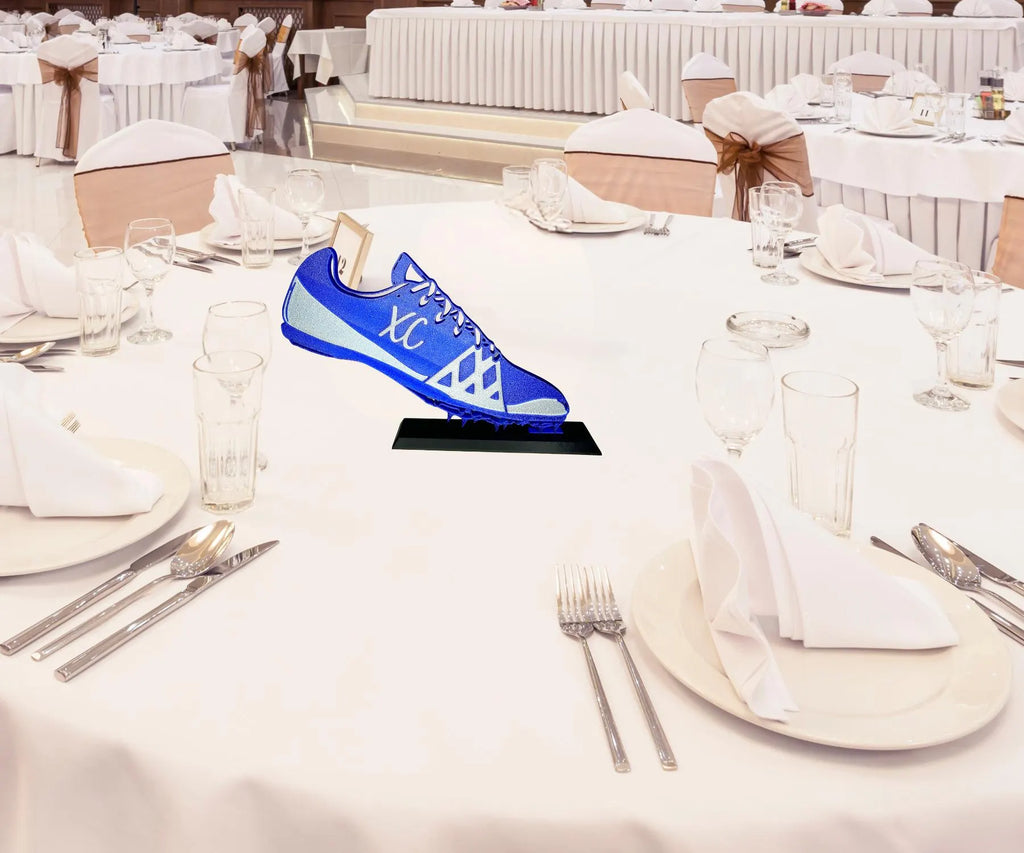 Cross Country Shoe Centerpiece